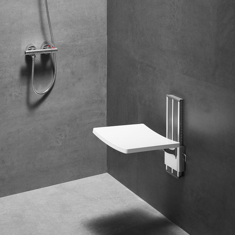 Adjustable Shower Seat Wall Mounted For Elderly – Aicube