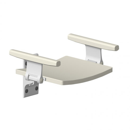 Wall Mounted Shower Chair With Handles