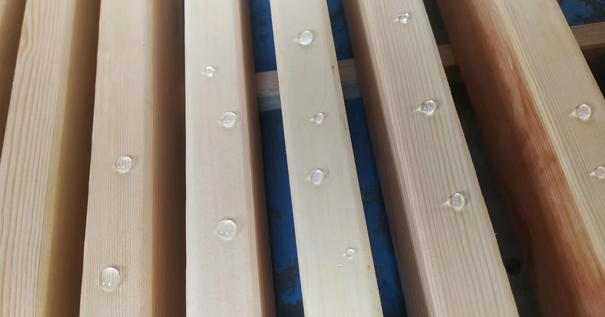 SA-A450 Foldable Wall-Mounted Pine Wood Shower Seat