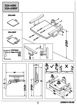 Fixed Shower Seat Installation Manual Download