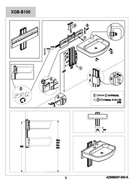 basin holder installation manual