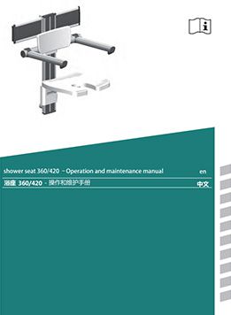 Support arms and Shower Seats – Operation and maintenance manual
