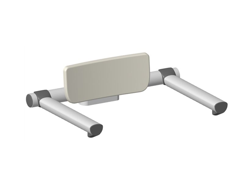SA-B420+B-BF340 Height Adjustable U-Shaped Shower Chair with Backrest and Armrest