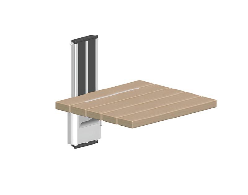 SA-B450 Height Adjustable Wood Bath Seat