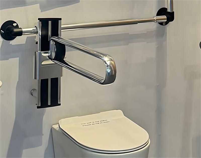 XHD-U658 Chrome Adjustable Hanging Grab Rails for Bathroom