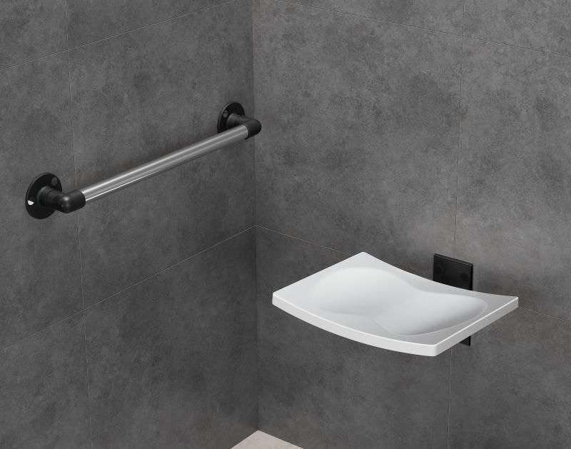 LWG-500  LWG-700  LWG-900 LWG-1200 Stainless Steel Flange Grab Bar