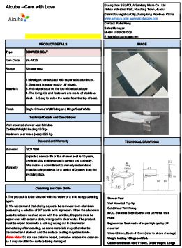 SA-A425 Technical Data