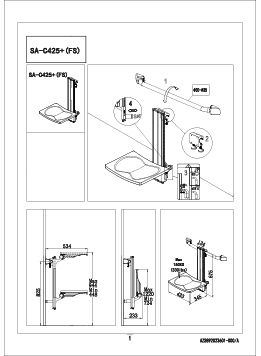 SA-C425+(FS) Installation