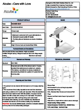 SA-B425+B-BF340 Technical Data