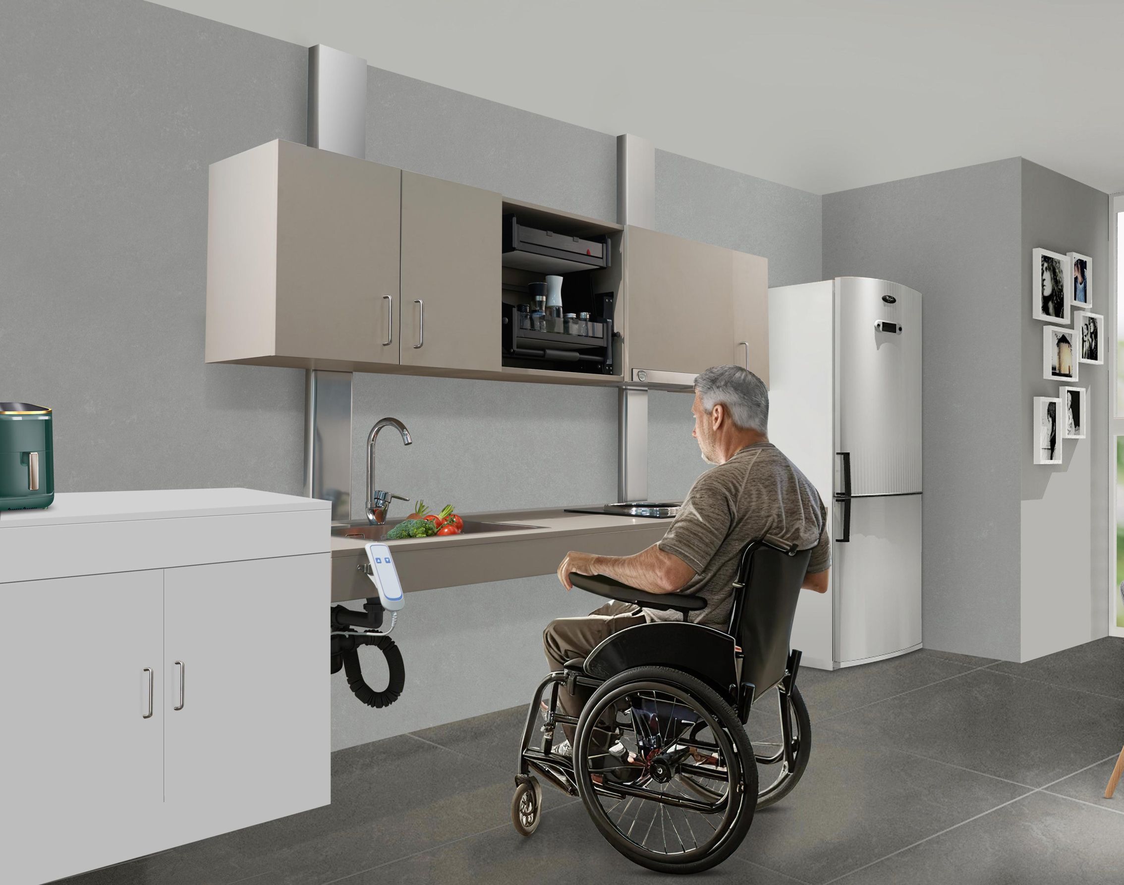 CF-CK Height Adjustable Kitchen