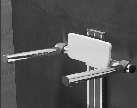 support arms for shower seat
