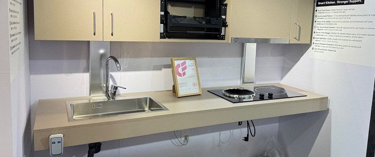 Award-Winning Synchronized Lift Kitchen System: Redefining Accessible Living