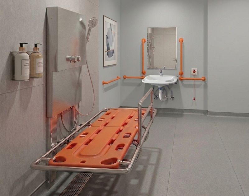 Changing and Showering Table