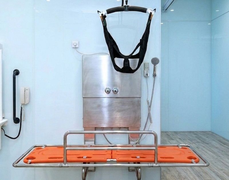 Changing and Showering Table